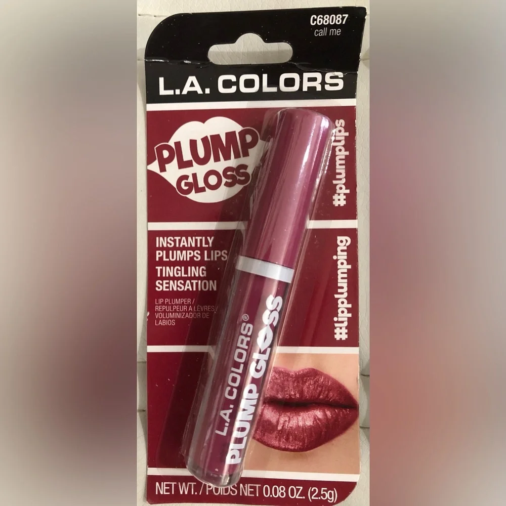 2pack shades of reds pinks & mauve lip plumping glossy moisturizing lipgloss‎